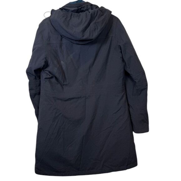 Patagonia Stormdrift 3-in-1 Parka Charcoal Teal Smolder Blue Women's Medium - Picture 7 of 16